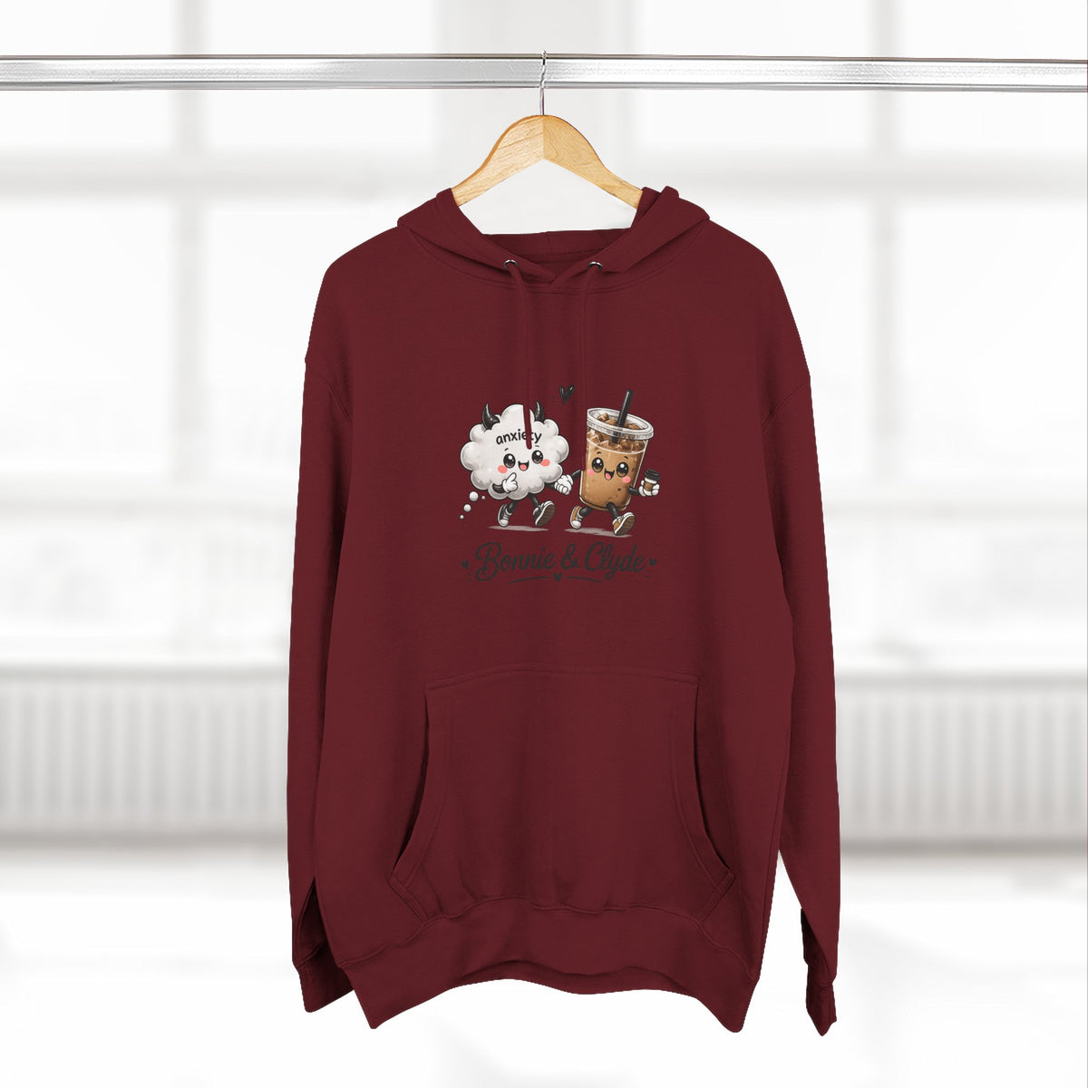 Bonnie & Clyde Coffee Hoodie βπ€