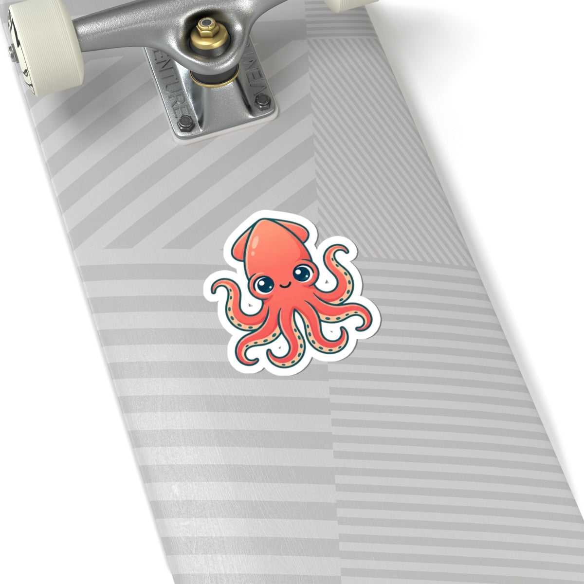 Cute Squid Sticker | Book Lover, Cozy Reader Sticker