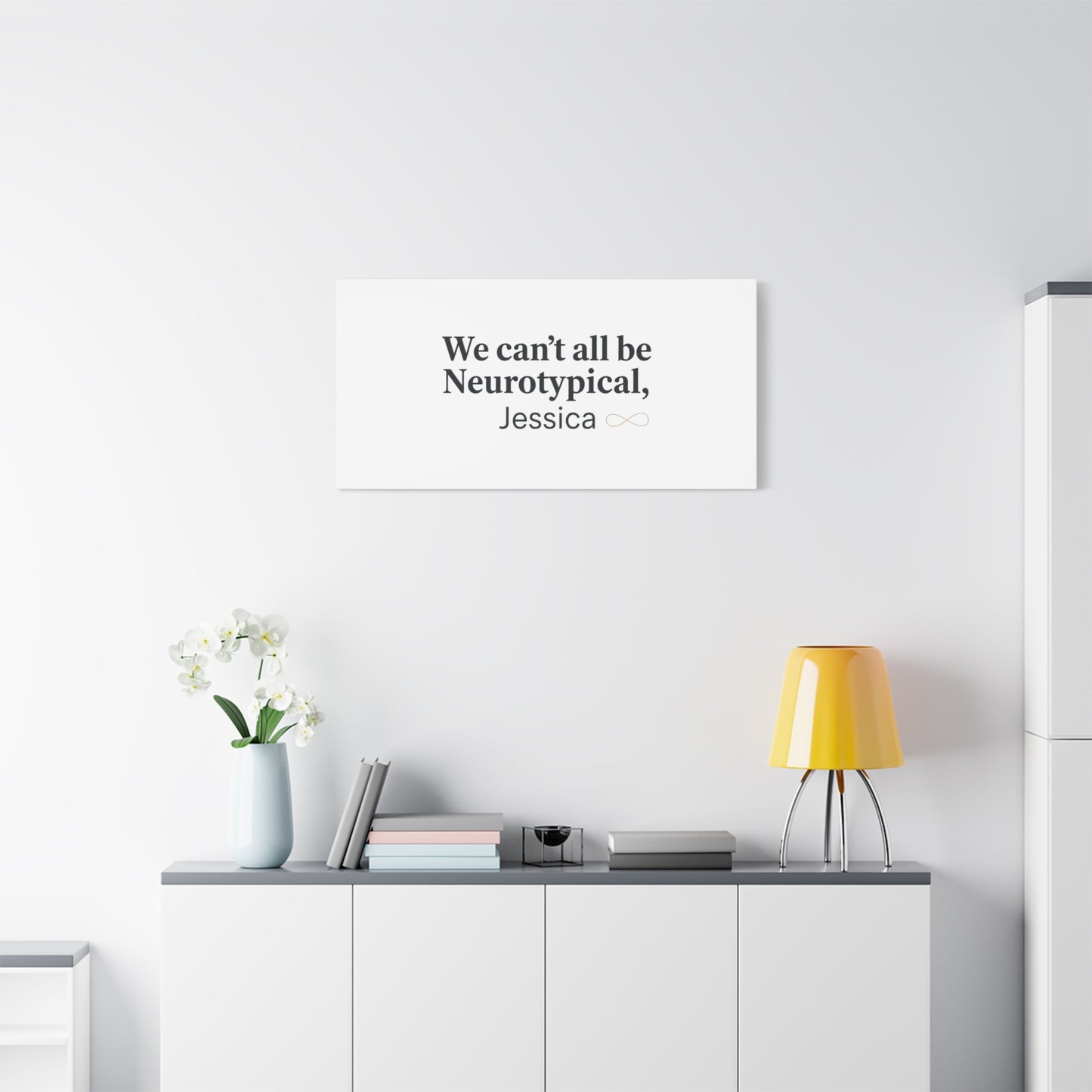 We Can't All Be Neurotypical Canvas | Neurodiversity, Autistic Pride