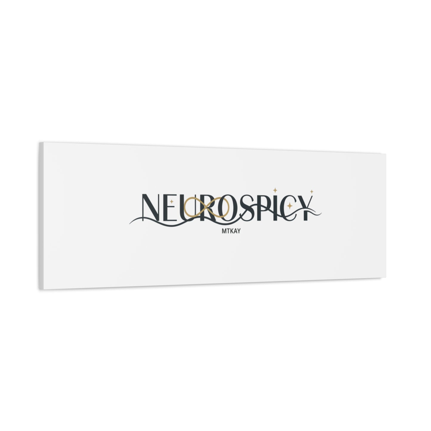 Neurospicy Canvas, Stretched | Autistic Pride, Neurodiversity Acceptance