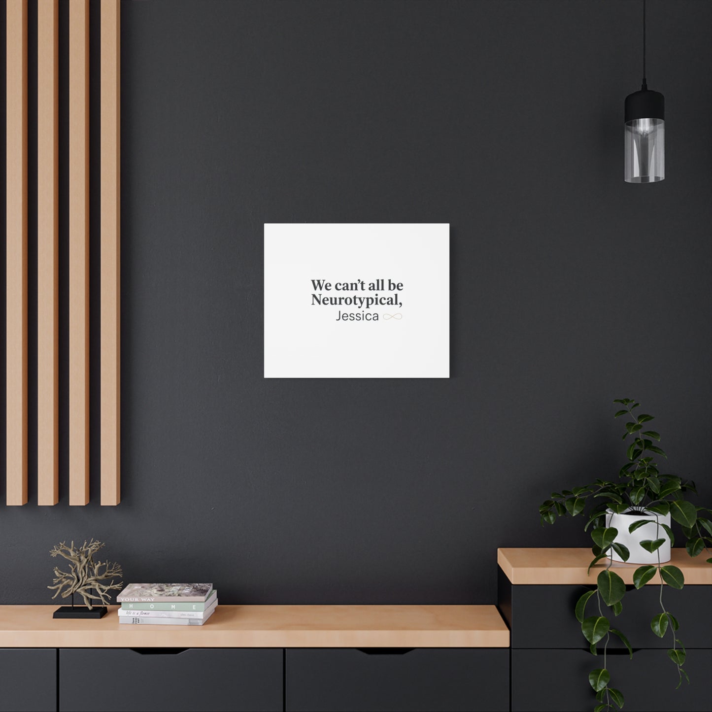 We Can't All Be Neurotypical Canvas | Neurodiversity, Autistic Pride