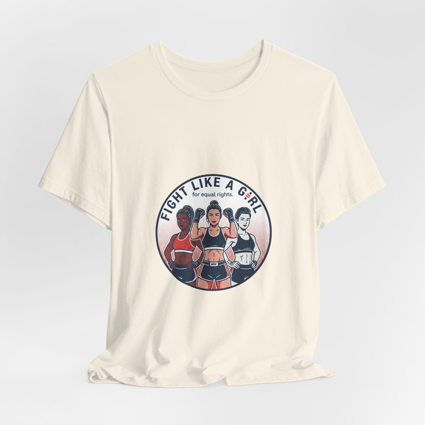Fight Like a Girl tee | Feminist Slogan, IWD Typography