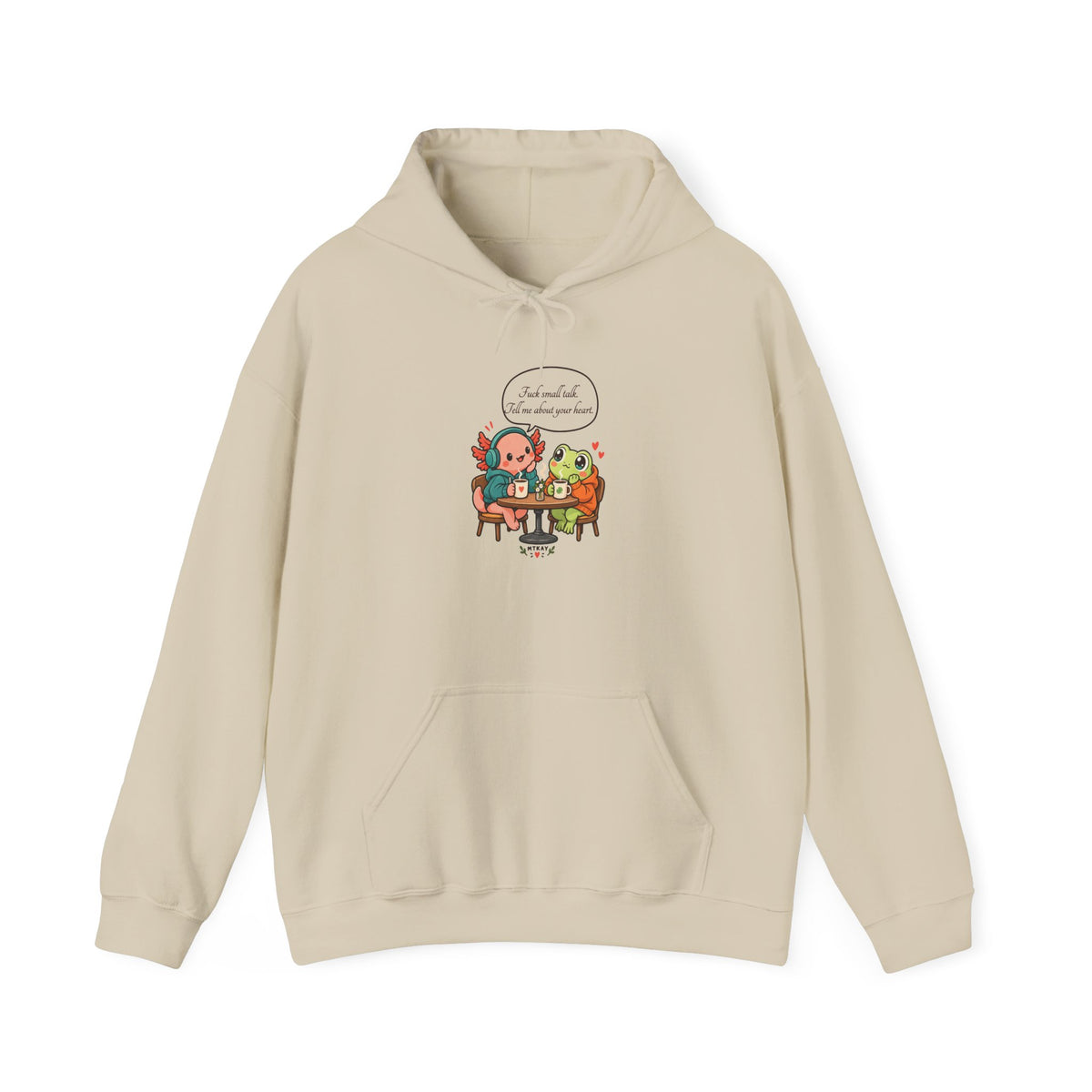 Cozy Homebody Illustration Hoodie | Cute Indoor Comfort, Stay-In Vibes