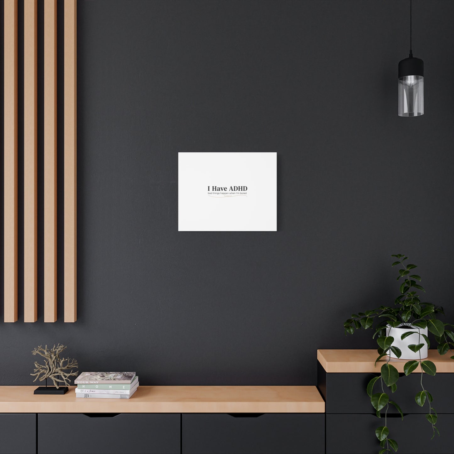 I Have ADHD canvas | Neurodiversity, ADHD acceptance, stim positive