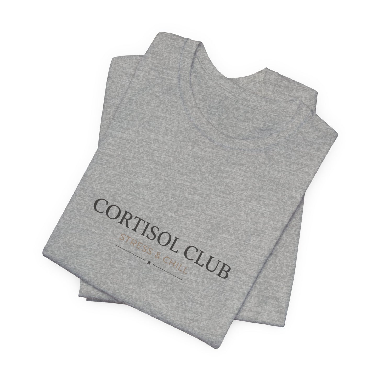 Cortisol Club Tee | stress meme, burnout shirt