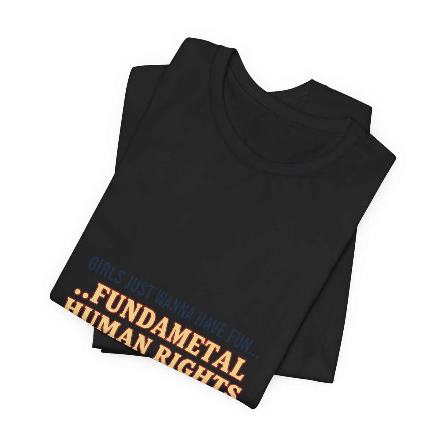 Fundamental Human Rights Tee | International Women's Day, IWD Typography