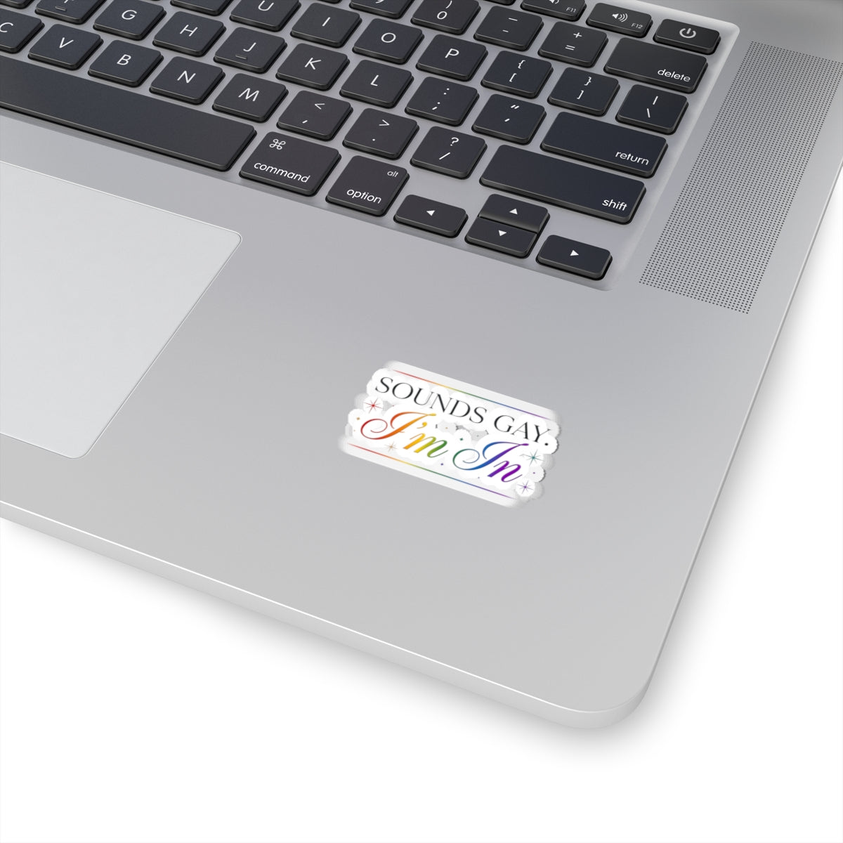 Sounds Gay I'm In Sticker | Book Lover, Cozy Reader Aesthetic