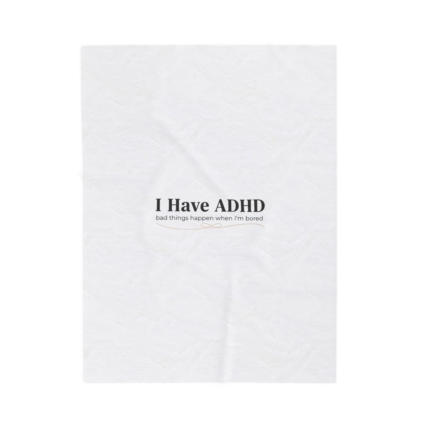 I Have ADHD statement blanket | Neurodiversity, autism acceptance, sensory-friendly