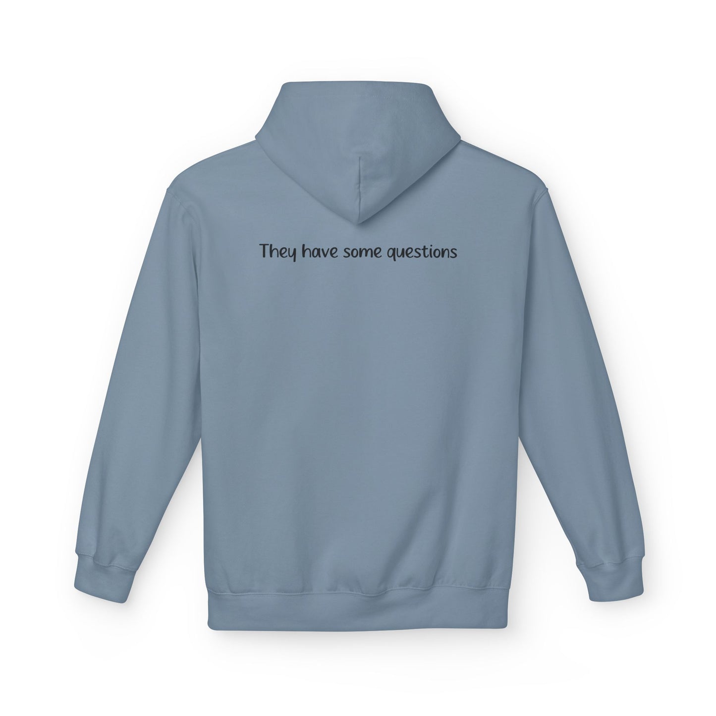 Hoodie — "I Told My Therapist About You" Funny Mental Health Quote Pullover