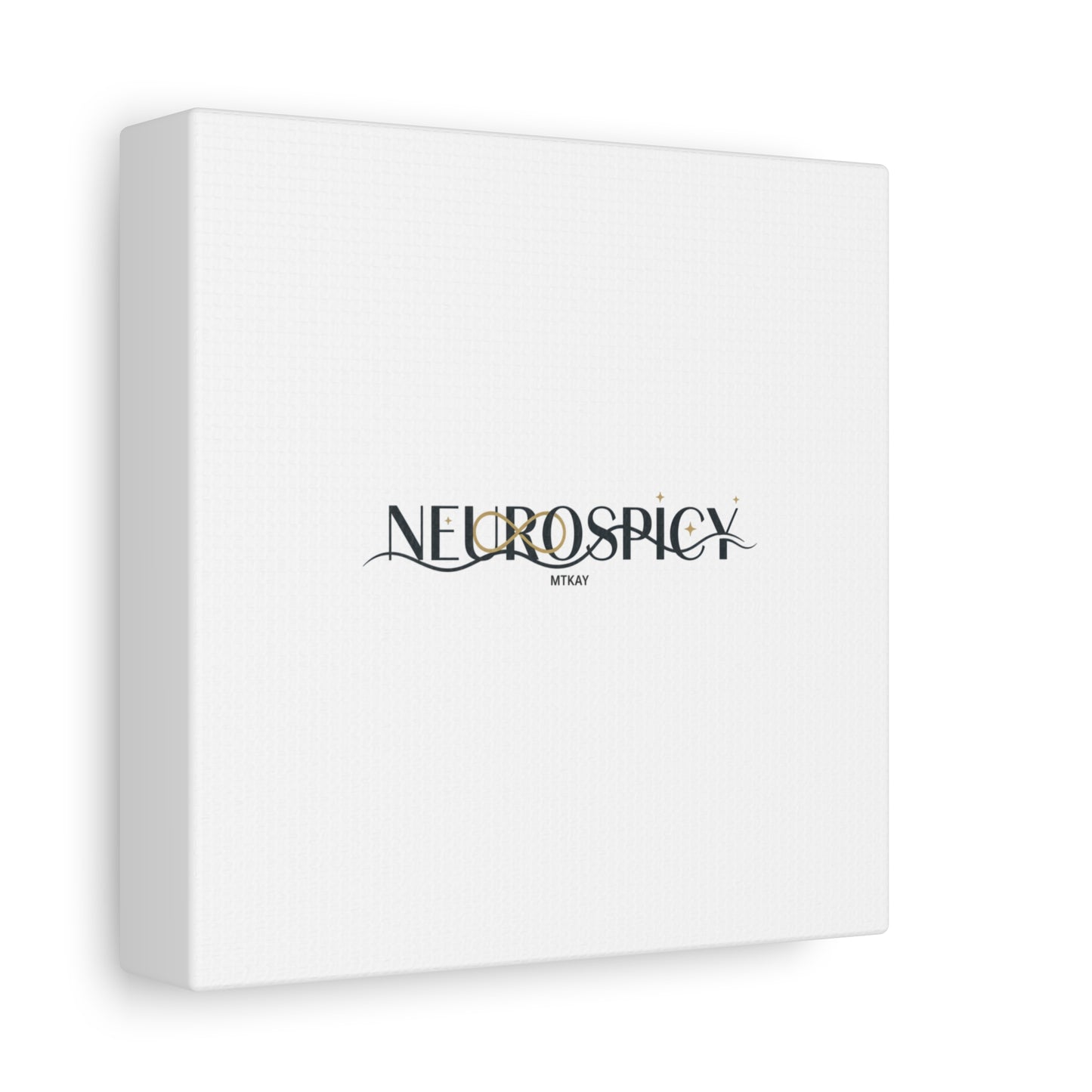 Neurospicy Canvas, Stretched | Autistic Pride, Neurodiversity Acceptance