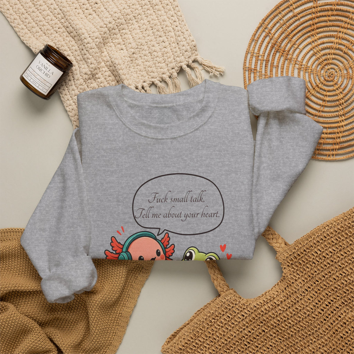 Cozy Cafe Friends Sweatshirt | Homebody loungewear, cute kawaii illustration