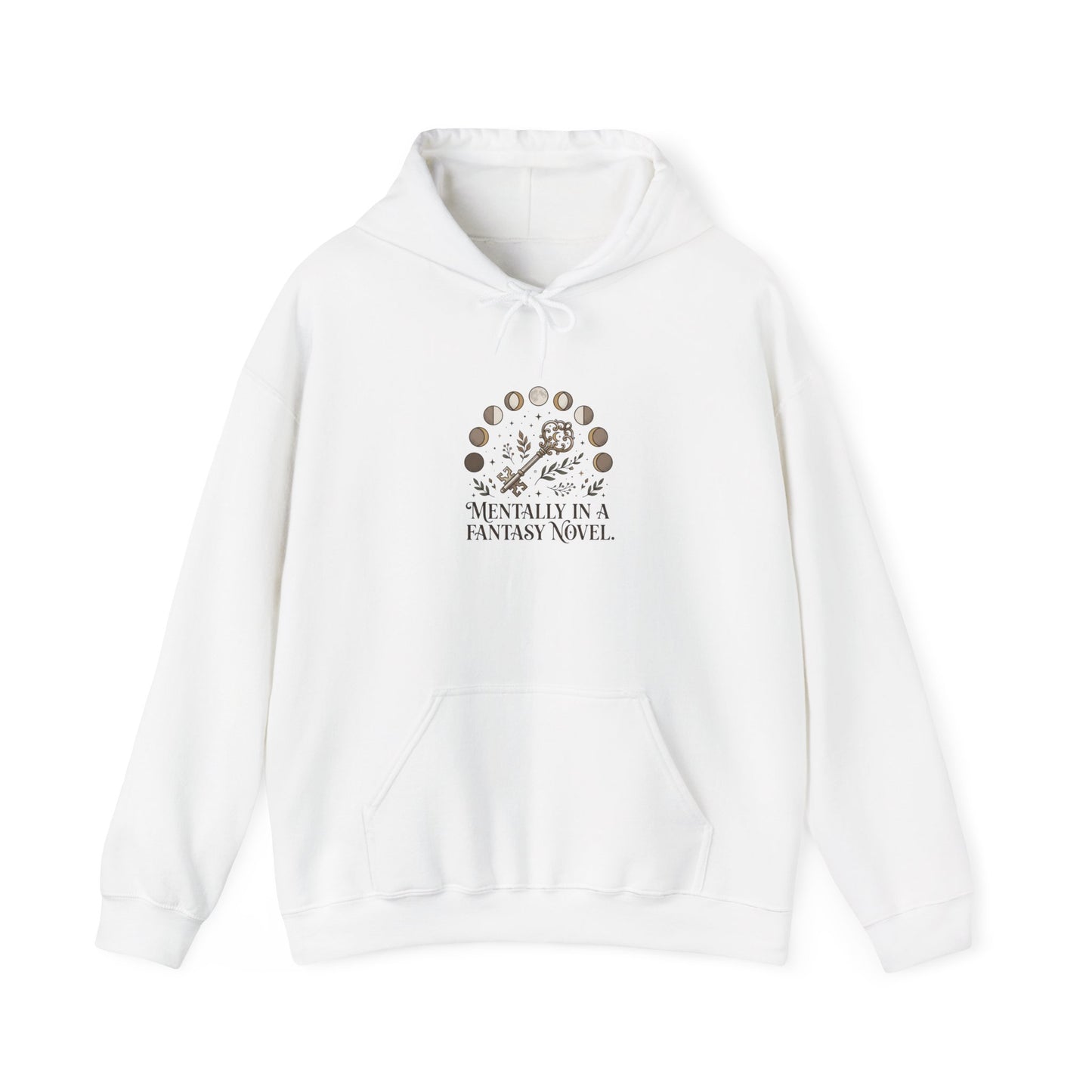 Mentally in a Fantasy Novel Hoodie | Book Lover, Dark Academia