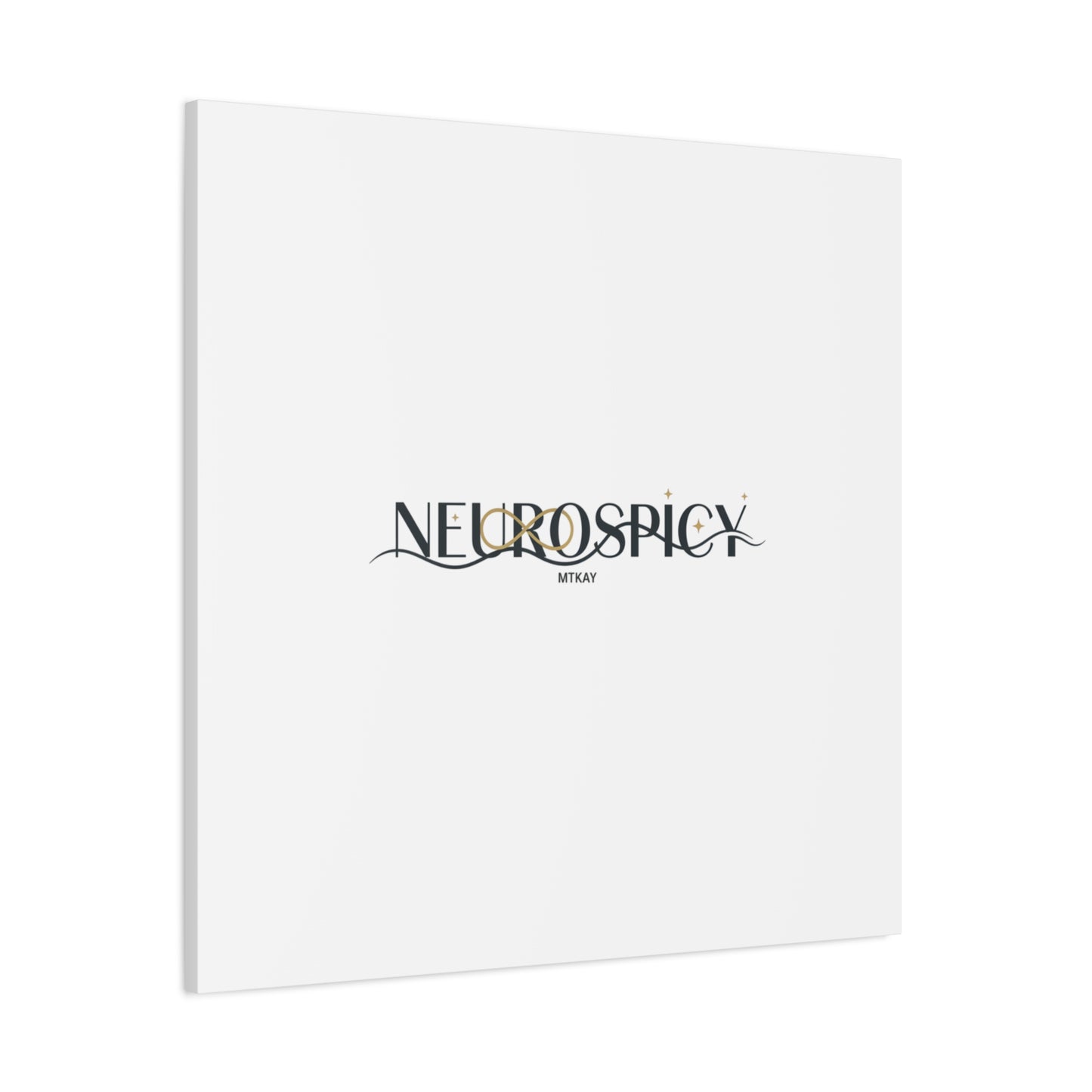Neurospicy Canvas, Stretched | Autistic Pride, Neurodiversity Acceptance