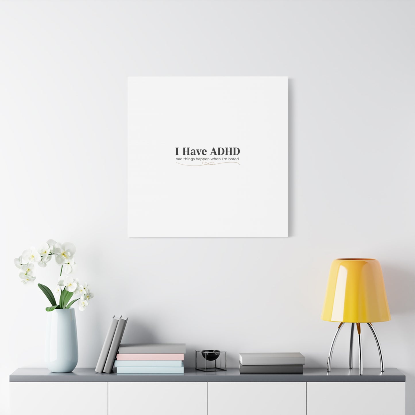 I Have ADHD canvas | Neurodiversity, ADHD acceptance, stim positive