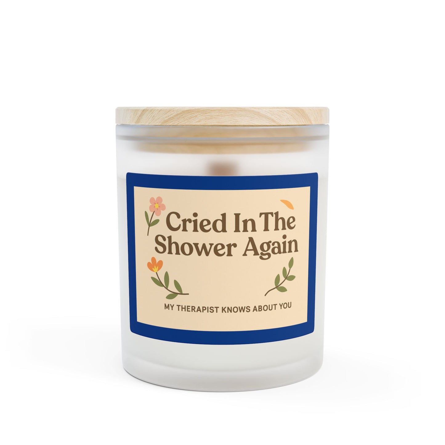 Cried In The Show Again Candle
