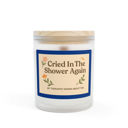 Cried In The Show Again Candle