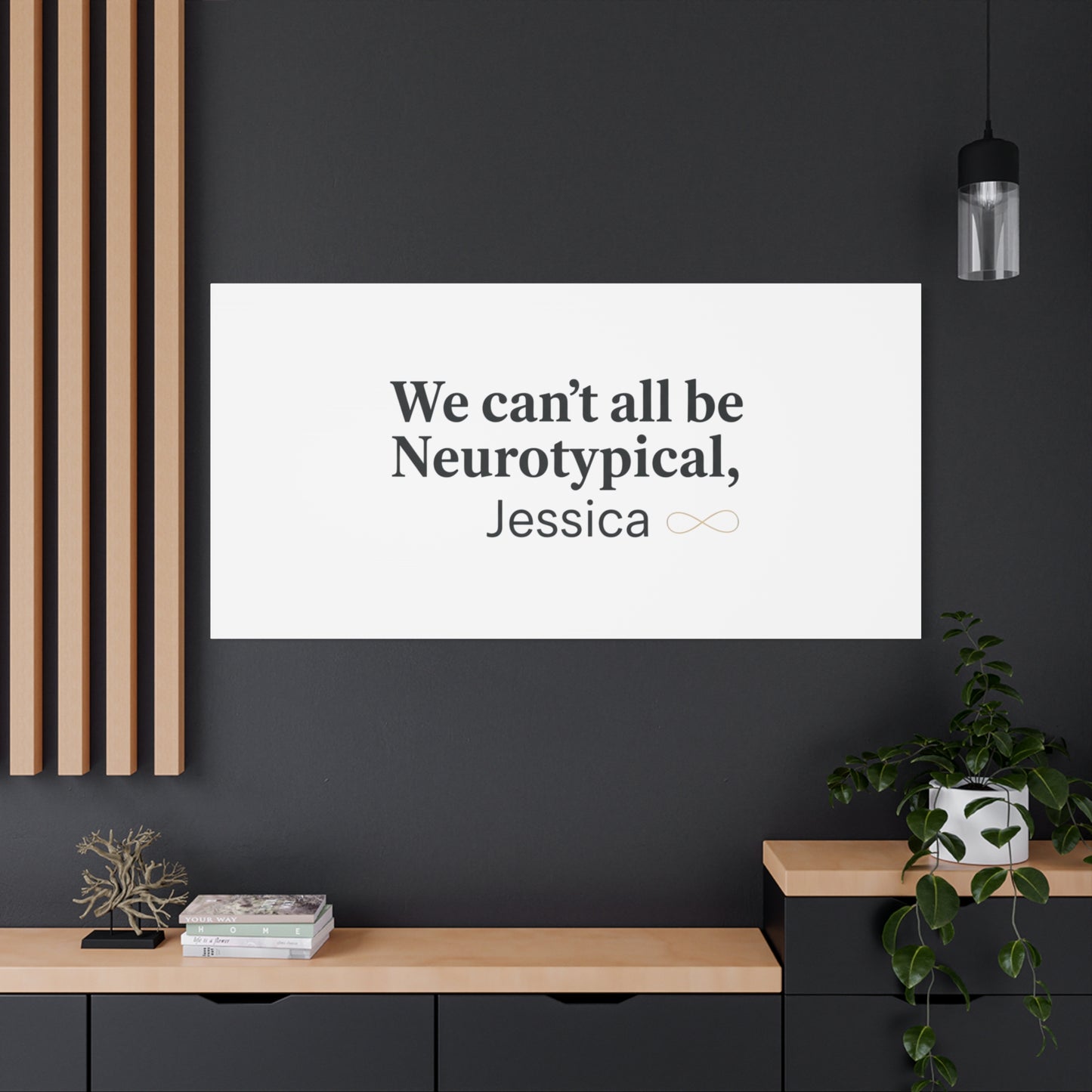 We Can't All Be Neurotypical Canvas | Neurodiversity, Autistic Pride