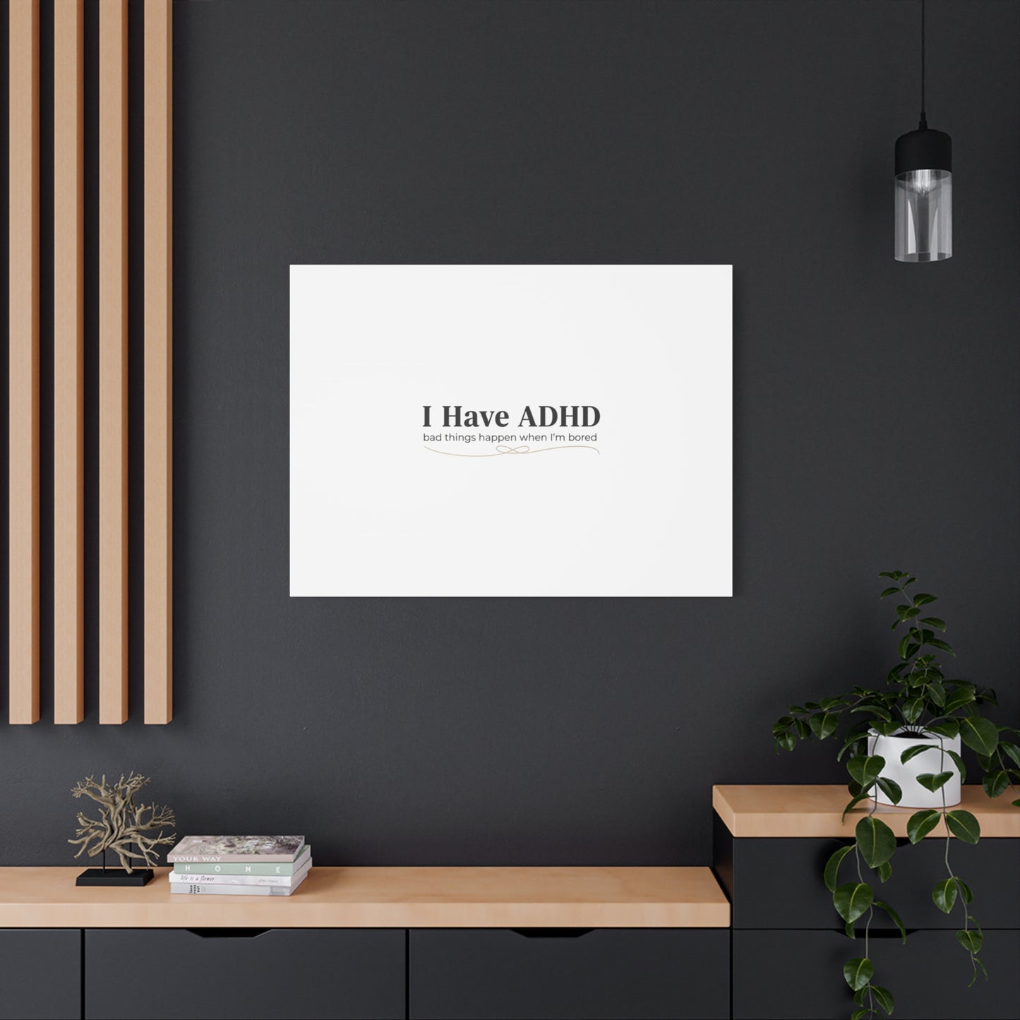 I Have ADHD canvas | Neurodiversity, ADHD acceptance, stim positive