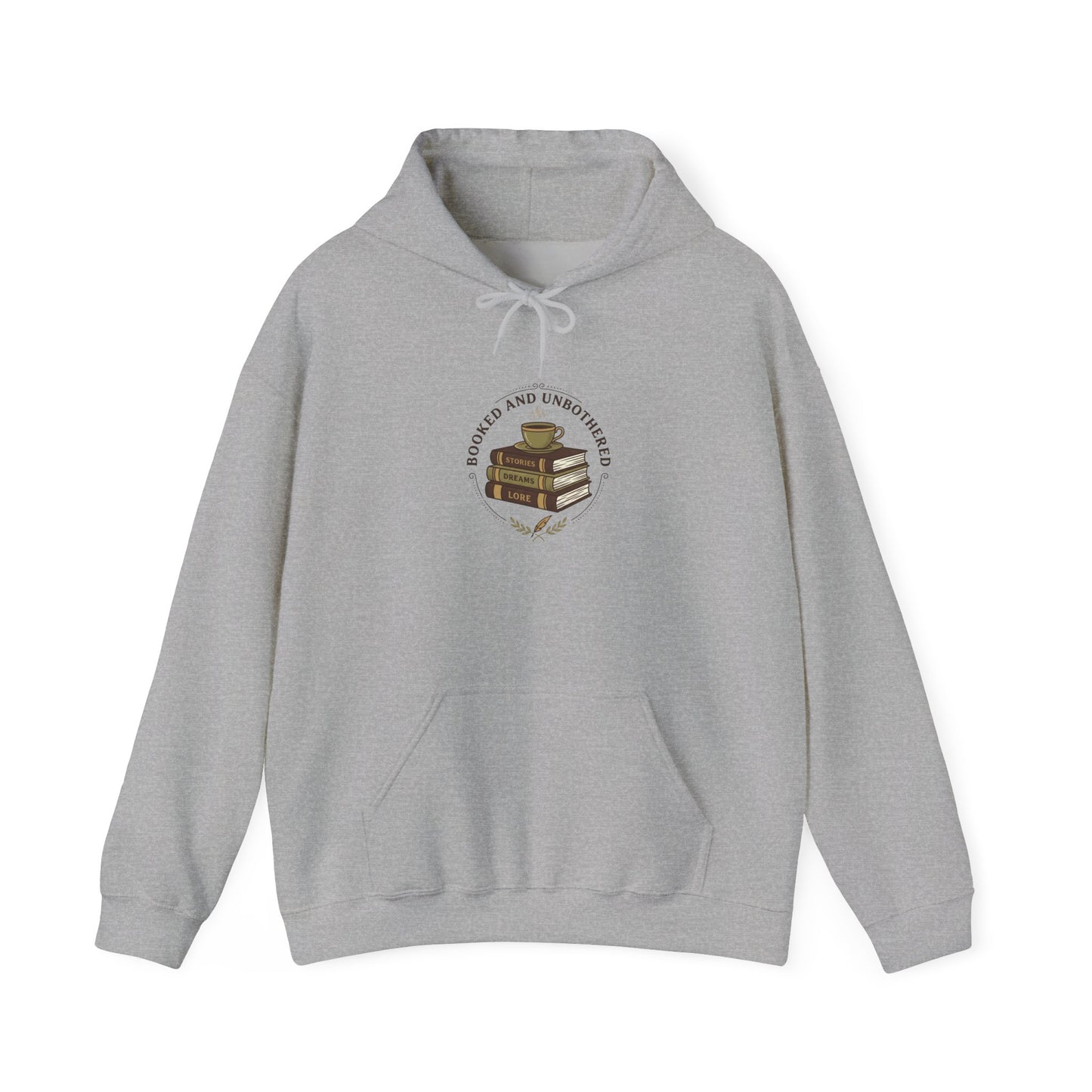 Stack of Books Hoodie | book lover hoodie, cozy reader sweatshirt