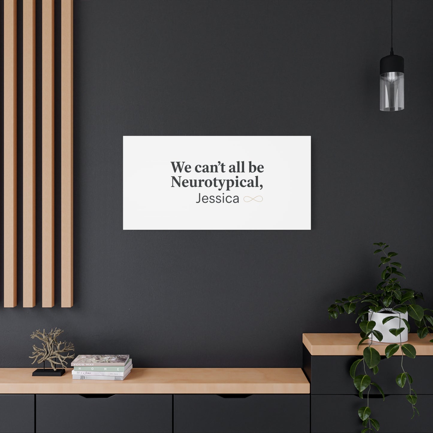 We Can't All Be Neurotypical Canvas | Neurodiversity, Autistic Pride