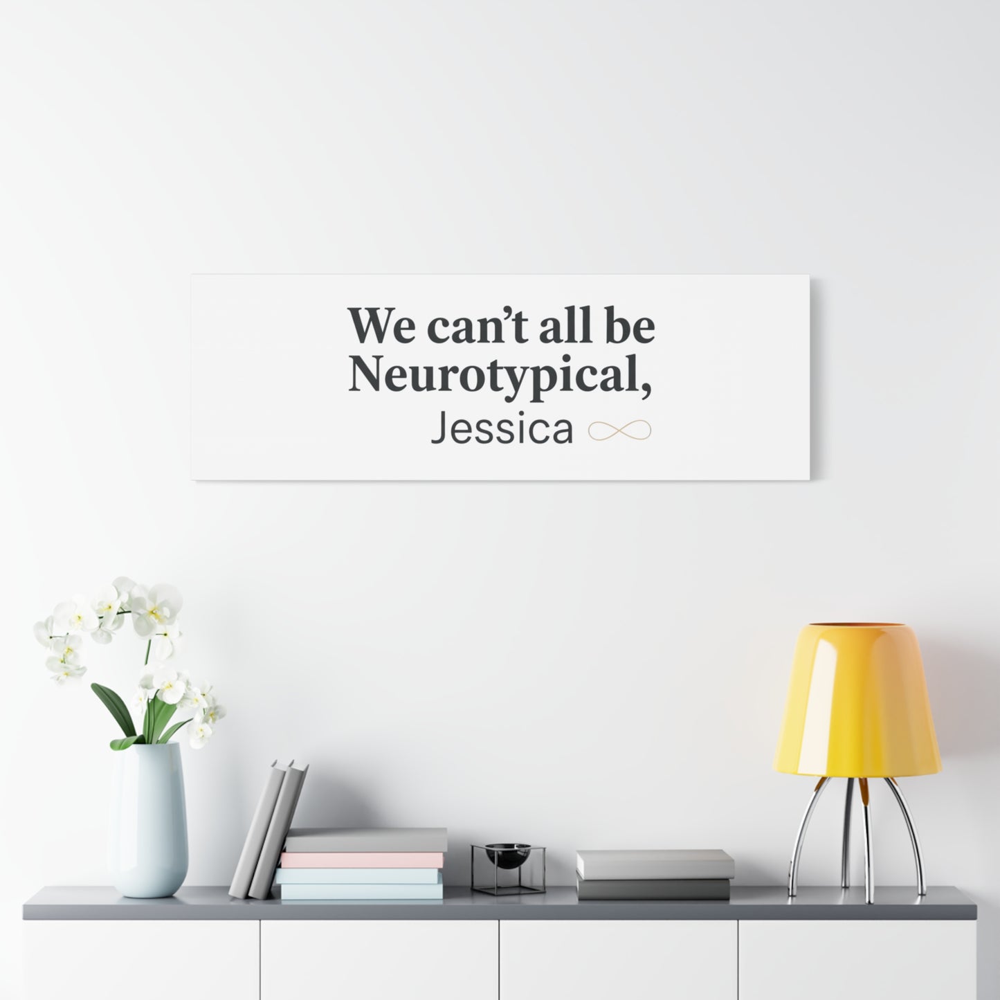 We Can't All Be Neurotypical Canvas | Neurodiversity, Autistic Pride
