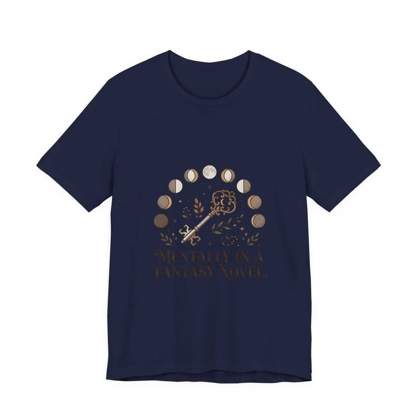 Mentally in a Fantasy Novel Tee | book lover shirt, dark academia reading tee