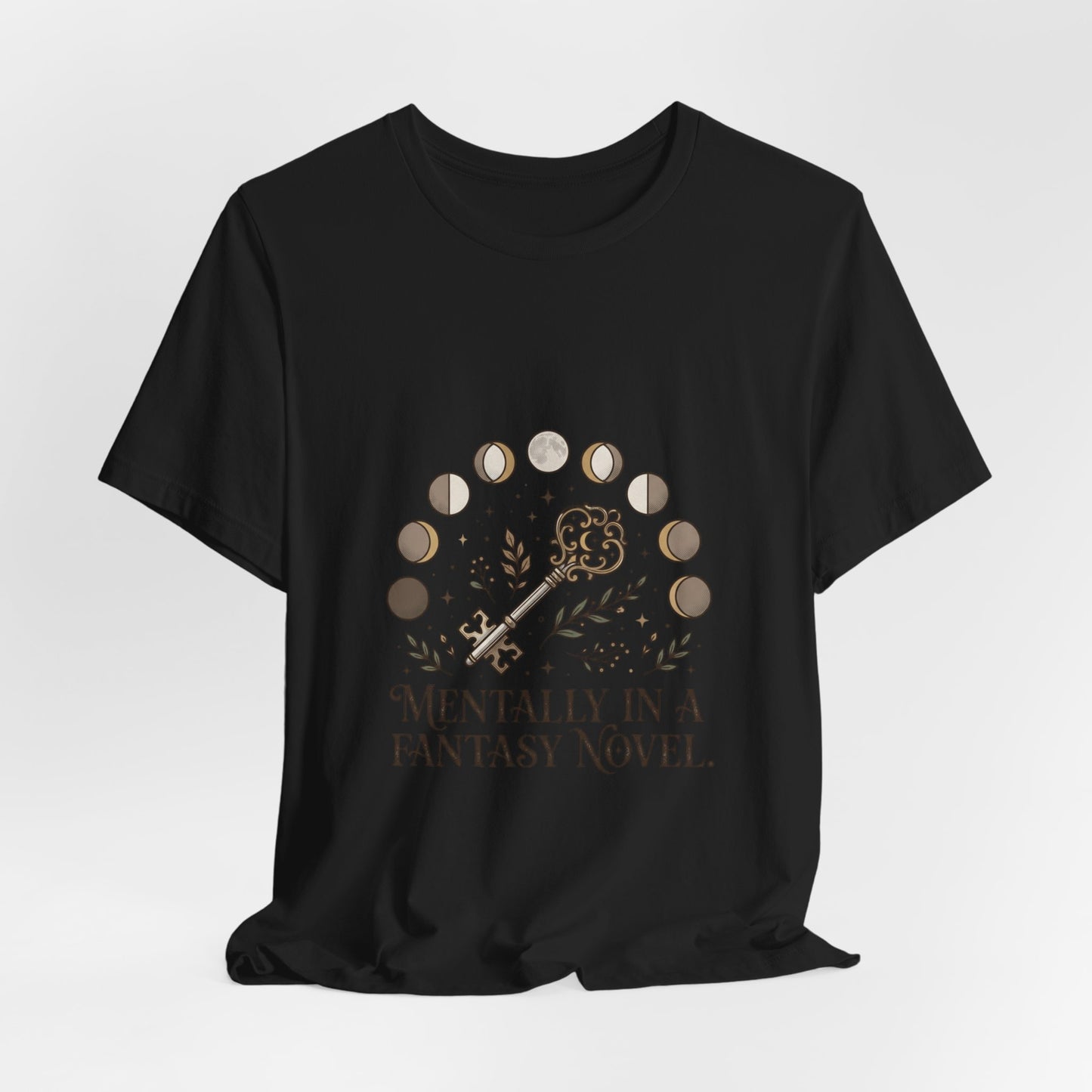 Mentally in a Fantasy Novel Tee | book lover shirt, dark academia reading tee