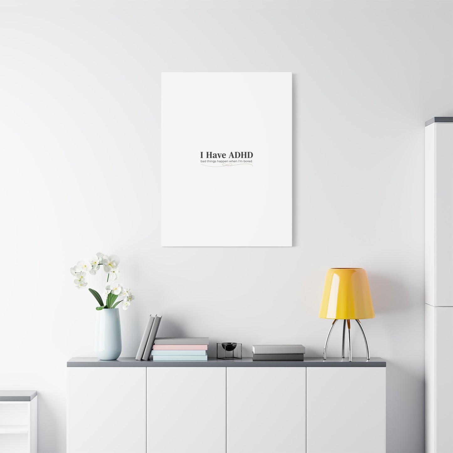 I Have ADHD canvas | Neurodiversity, ADHD acceptance, stim positive