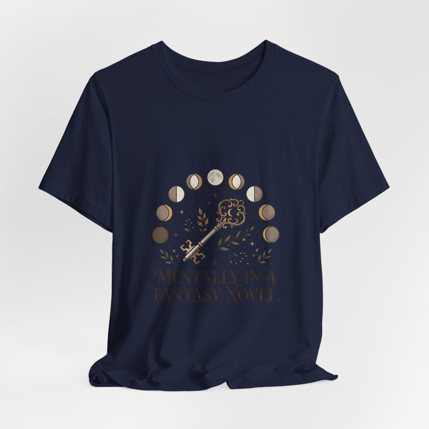 Mentally in a Fantasy Novel Tee | book lover shirt, dark academia reading tee