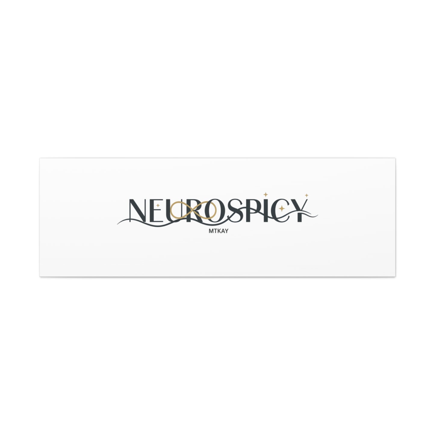 Neurospicy Canvas, Stretched | Autistic Pride, Neurodiversity Acceptance