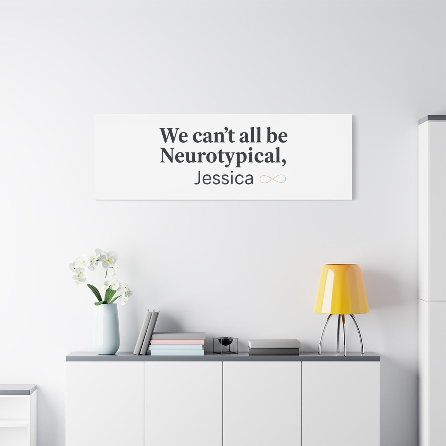 We Can't All Be Neurotypical Canvas | Neurodiversity, Autistic Pride