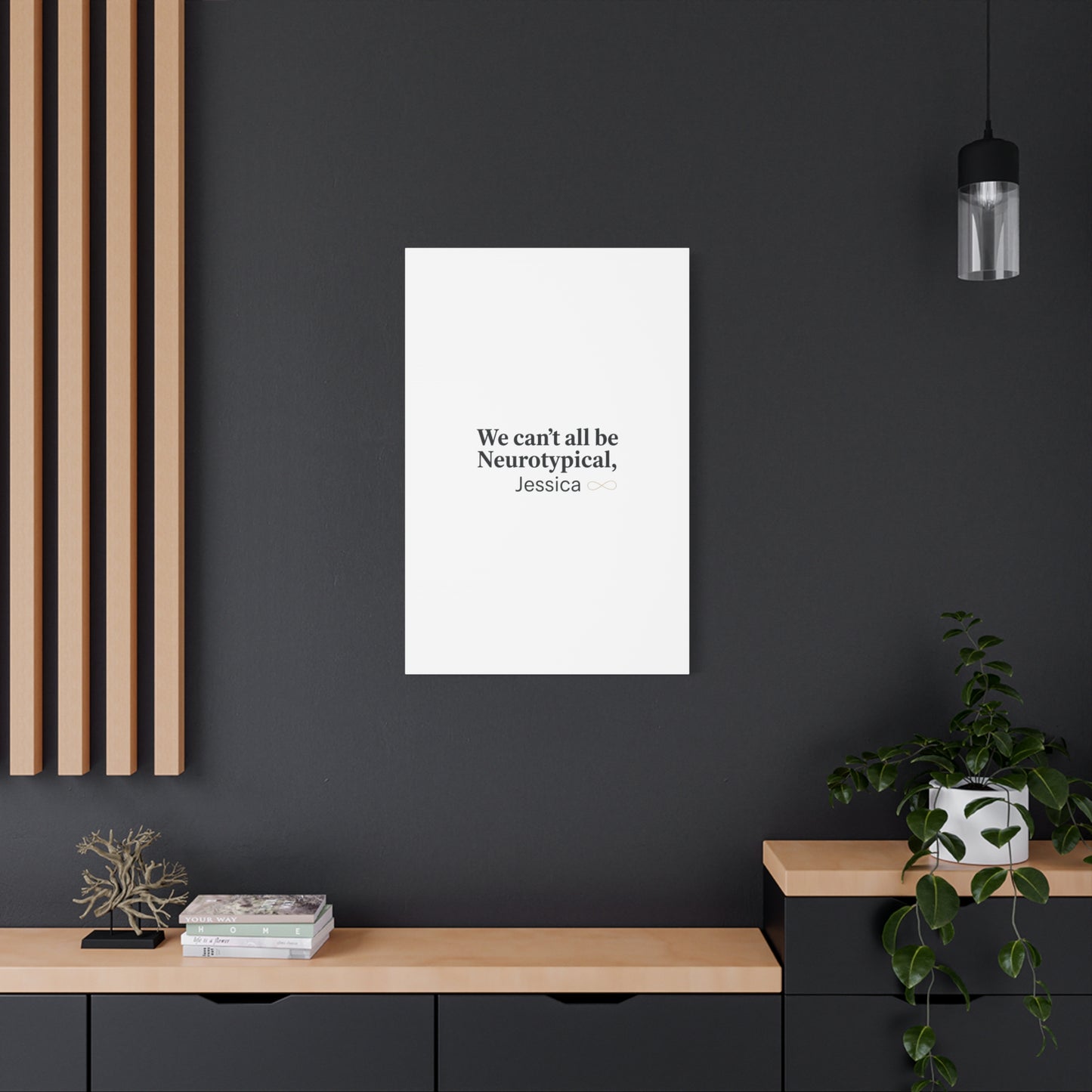 We Can't All Be Neurotypical Canvas | Neurodiversity, Autistic Pride