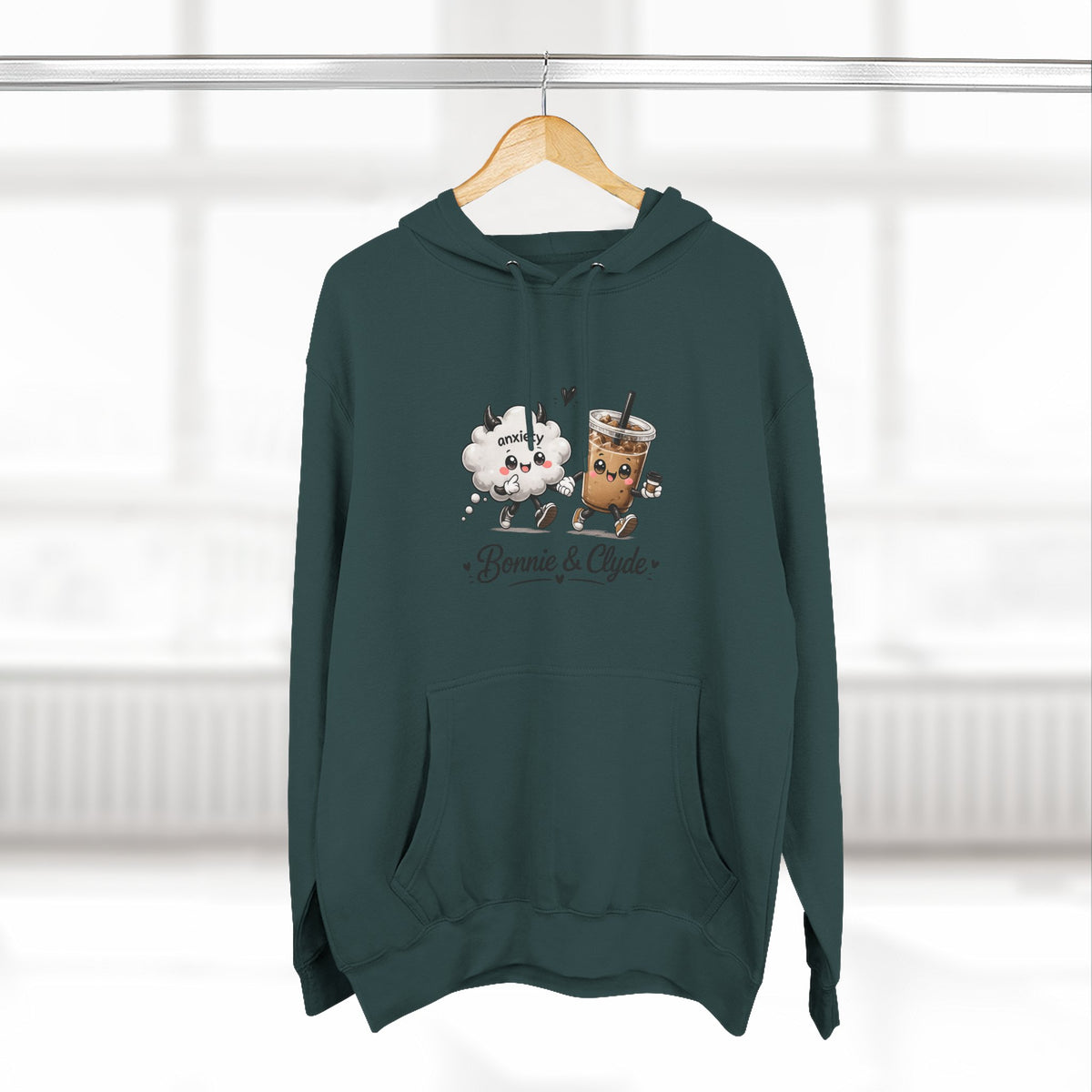 Bonnie & Clyde Coffee Hoodie ☕🤎