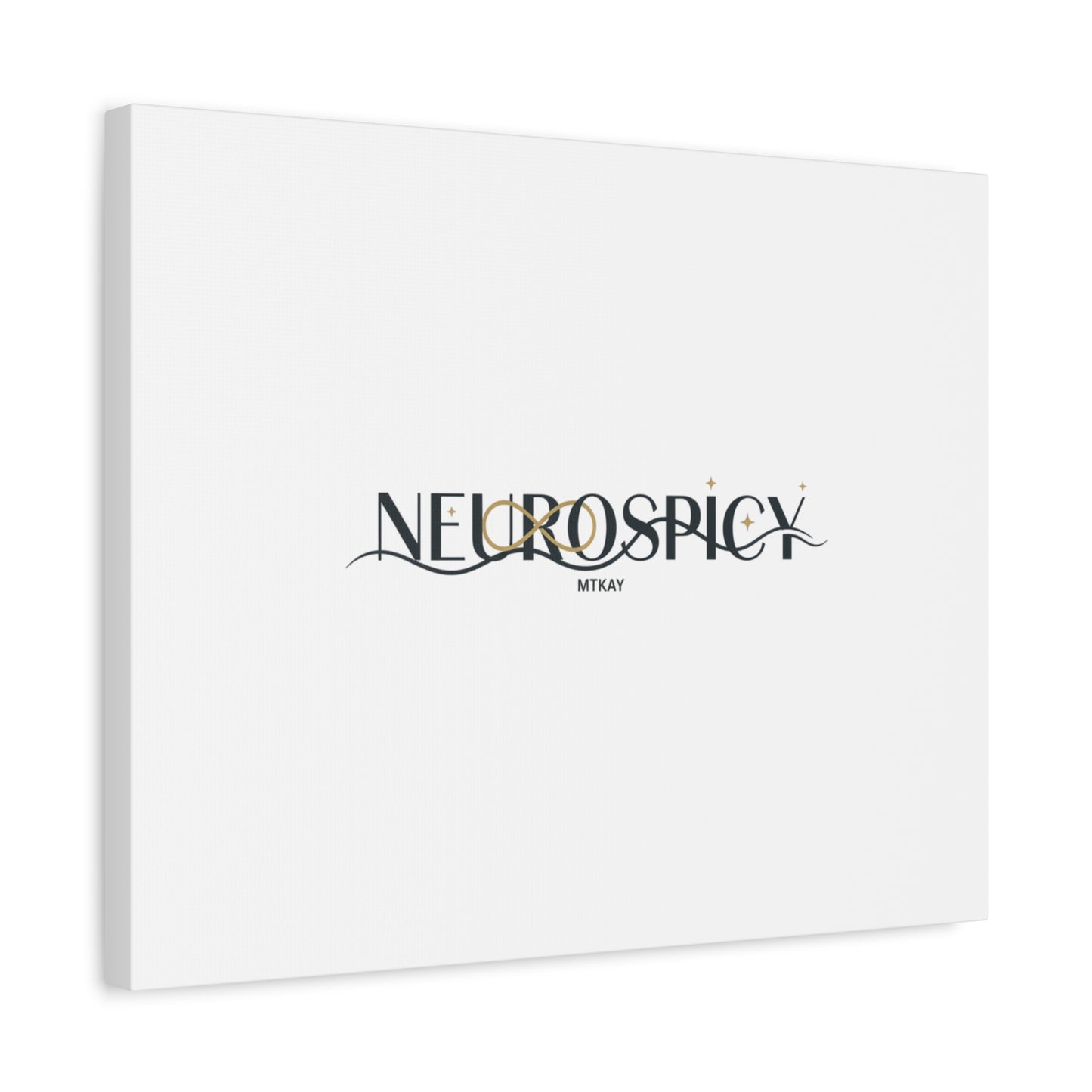 Neurospicy Canvas, Stretched | Autistic Pride, Neurodiversity Acceptance
