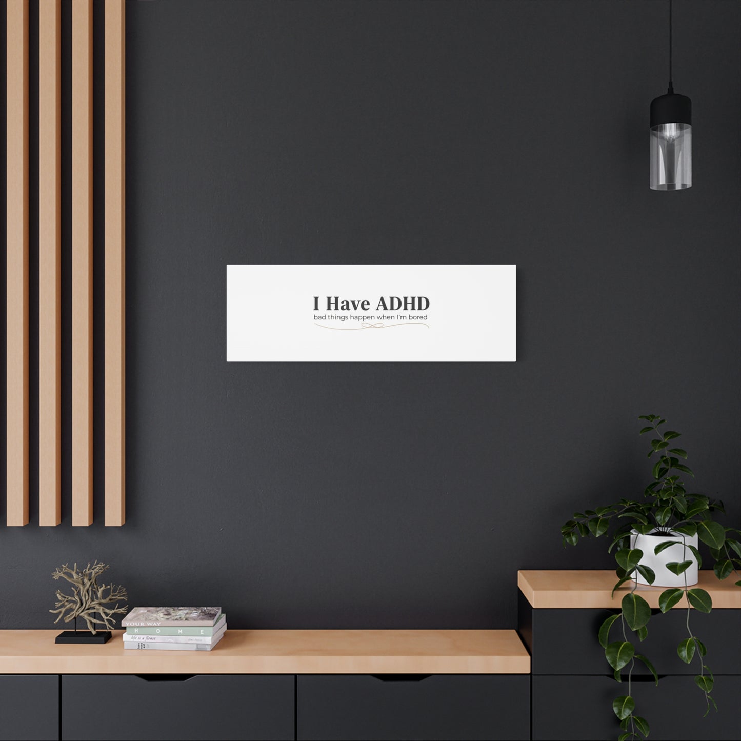 I Have ADHD canvas | Neurodiversity, ADHD acceptance, stim positive