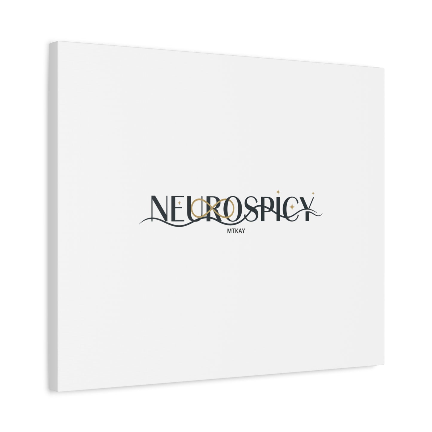 Neurospicy Canvas, Stretched | Autistic Pride, Neurodiversity Acceptance