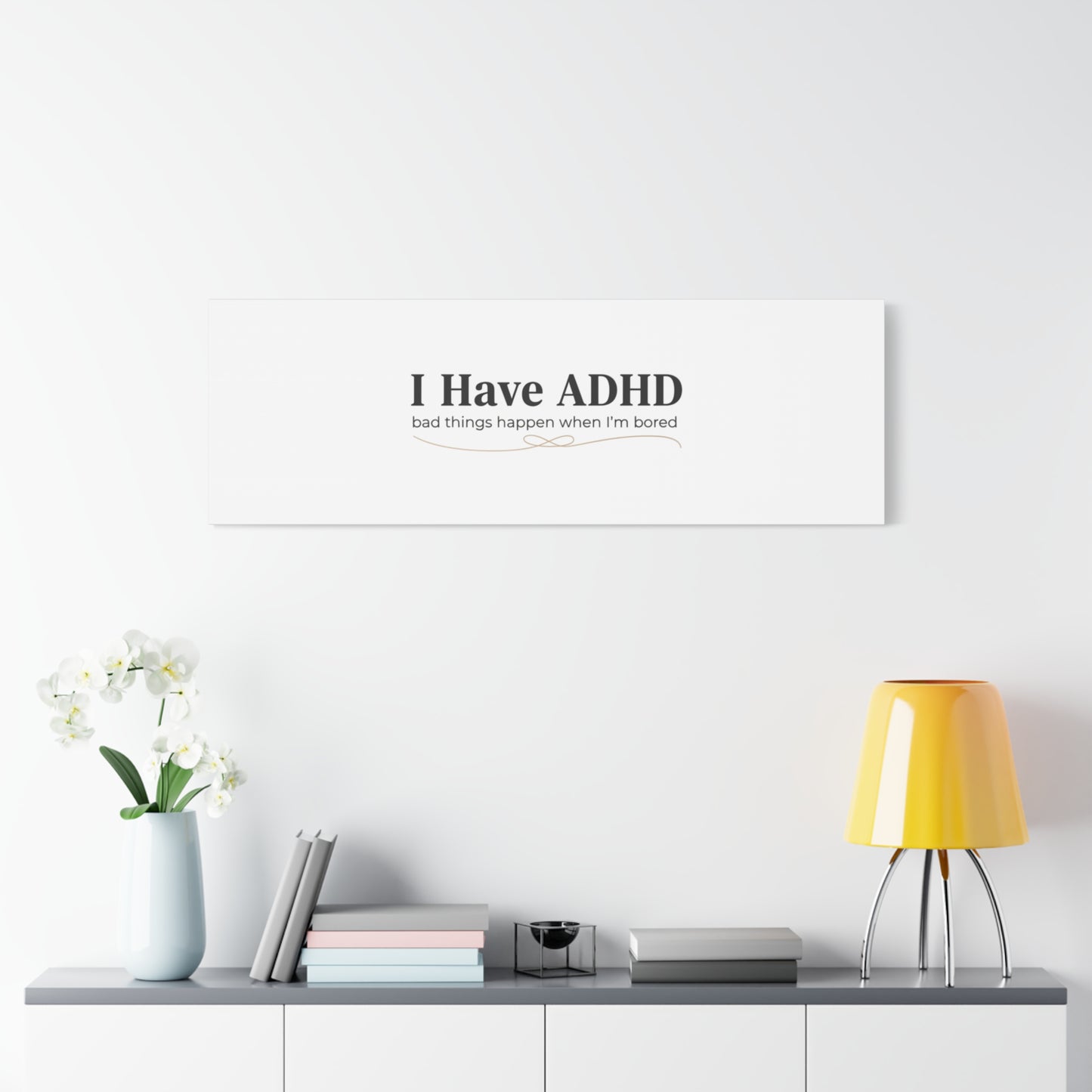 I Have ADHD canvas | Neurodiversity, ADHD acceptance, stim positive