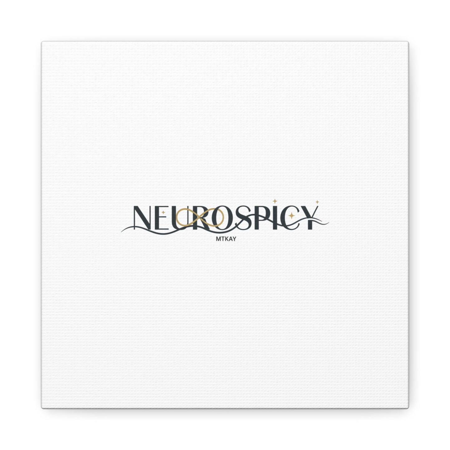 Neurospicy Canvas, Stretched | Autistic Pride, Neurodiversity Acceptance