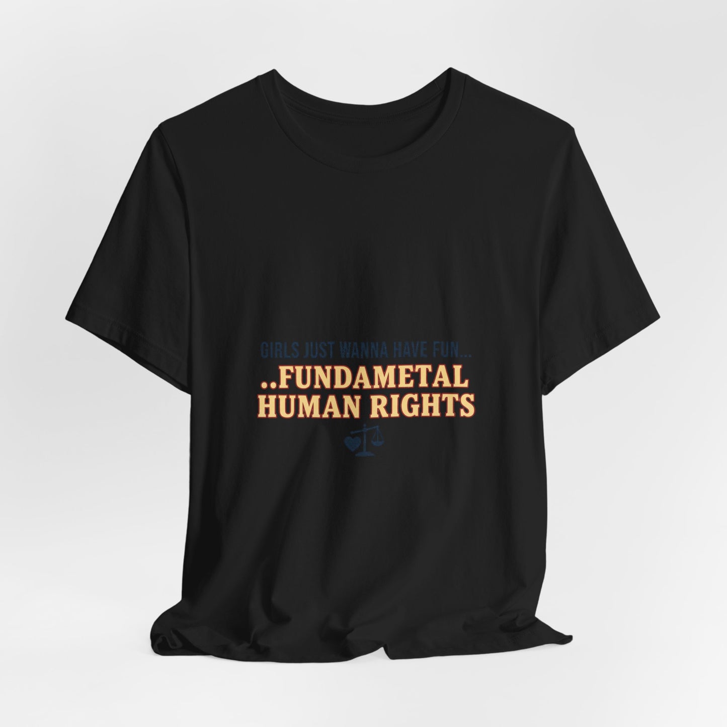 Fundamental Human Rights Tee | International Women's Day, IWD Typography