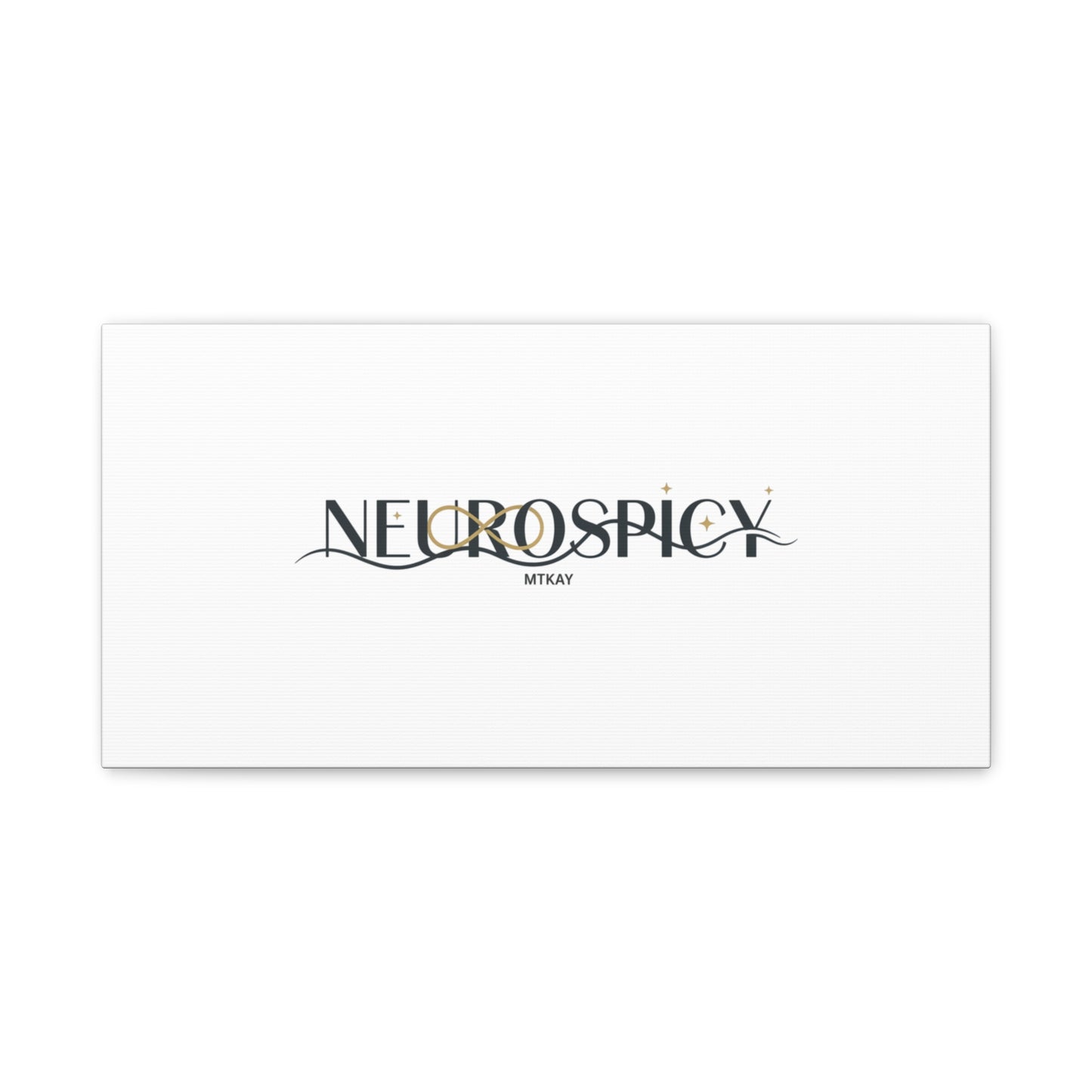 Neurospicy Canvas, Stretched | Autistic Pride, Neurodiversity Acceptance