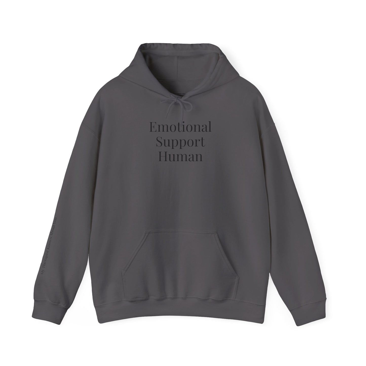 Emotional Support Human, Cozy Sweatshirt, Gift, Everyday Wear, Relaxation Hoodie, Unisex Fashion