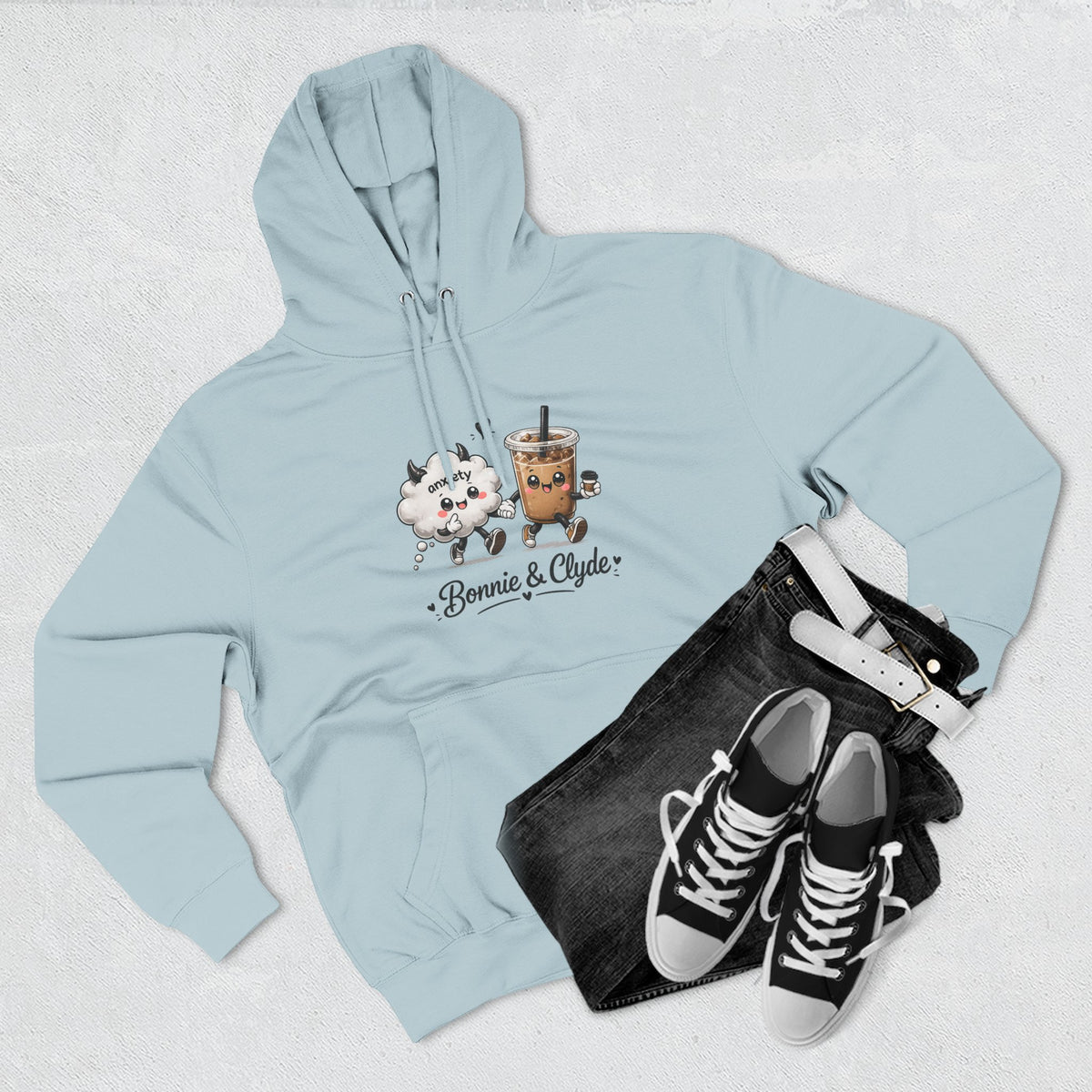 Bonnie & Clyde Coffee Hoodie ☕🤎