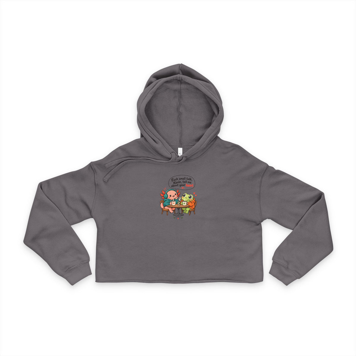 Cropped Hoodie — Small Talk