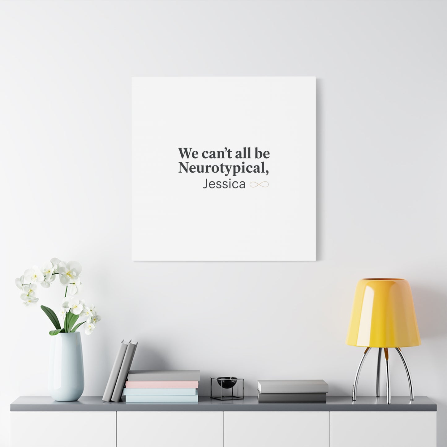 We Can't All Be Neurotypical Canvas | Neurodiversity, Autistic Pride