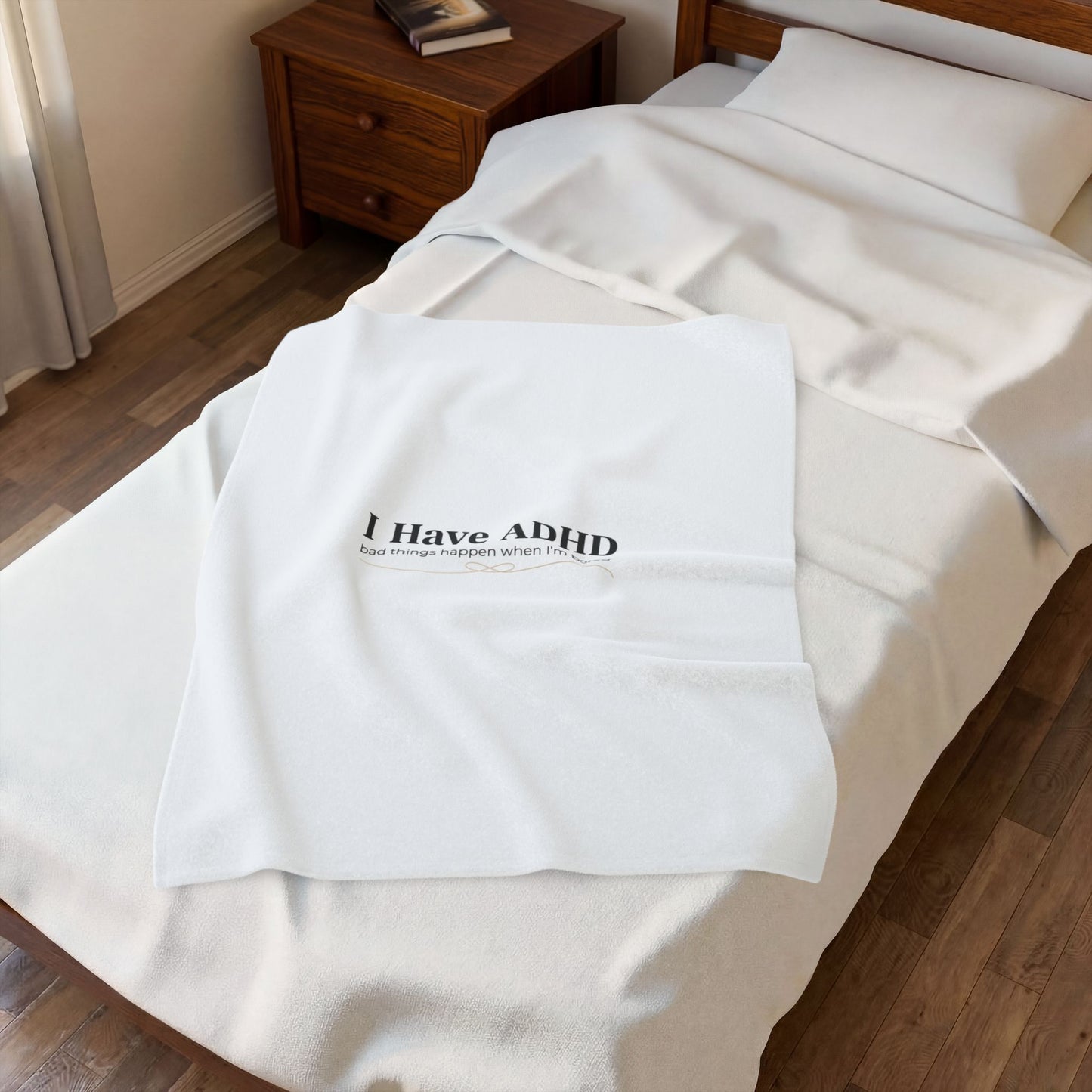 I Have ADHD statement blanket | Neurodiversity, autism acceptance, sensory-friendly