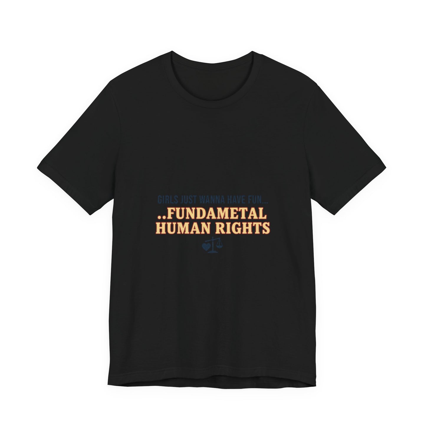 Fundamental Human Rights Tee | International Women's Day, IWD Typography