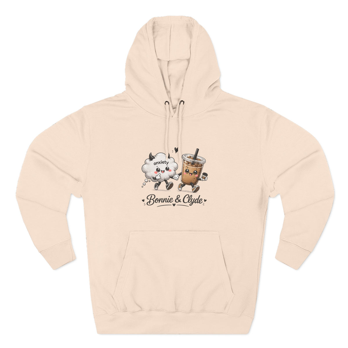 Bonnie & Clyde Coffee Hoodie ☕🤎
