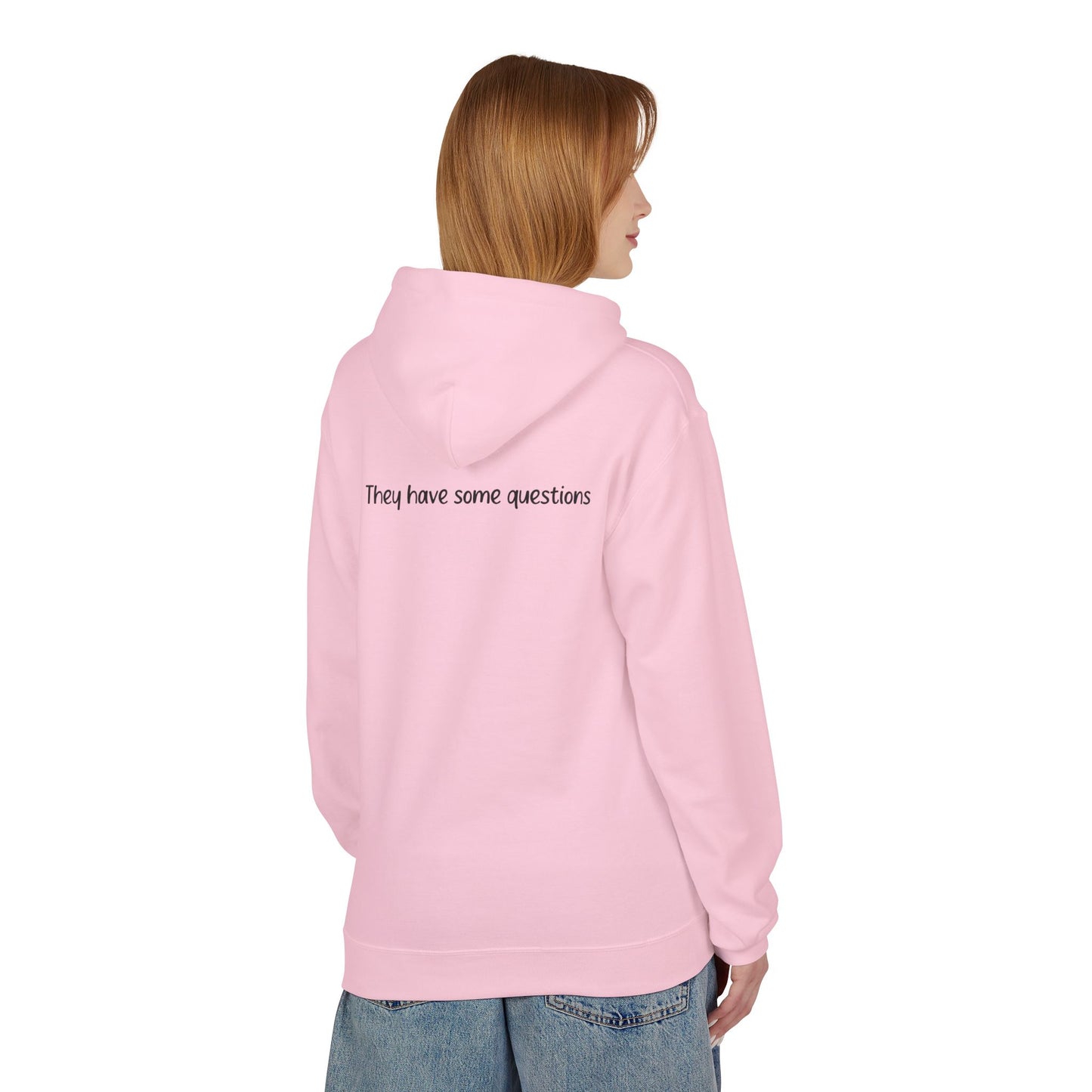 Hoodie — "I Told My Therapist About You" Funny Mental Health Quote Pullover