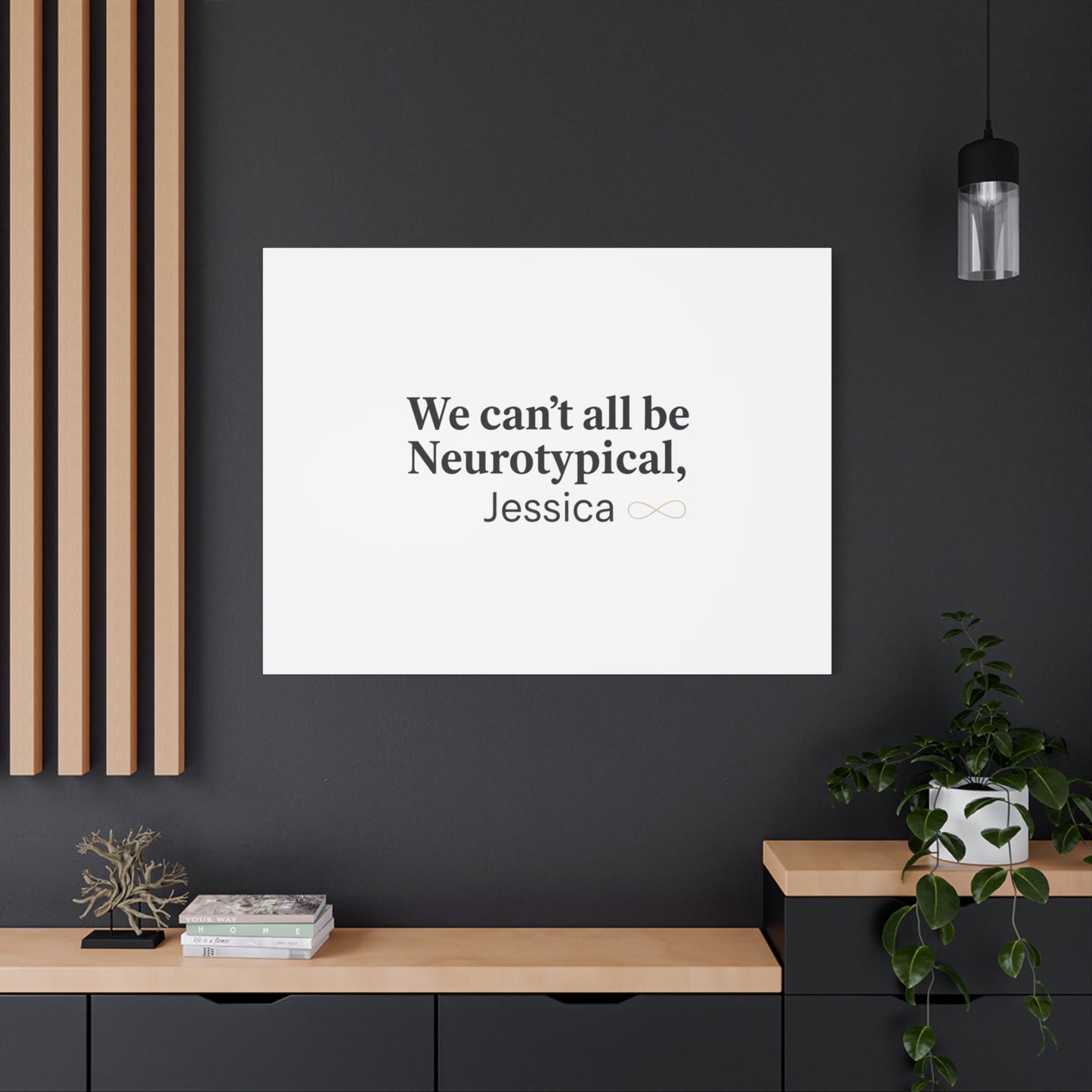 We Can't All Be Neurotypical Canvas | Neurodiversity, Autistic Pride