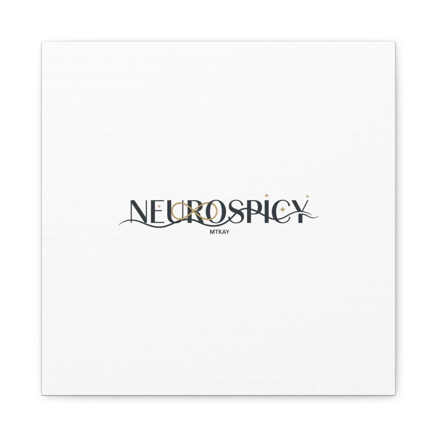Neurospicy Canvas, Stretched | Autistic Pride, Neurodiversity Acceptance